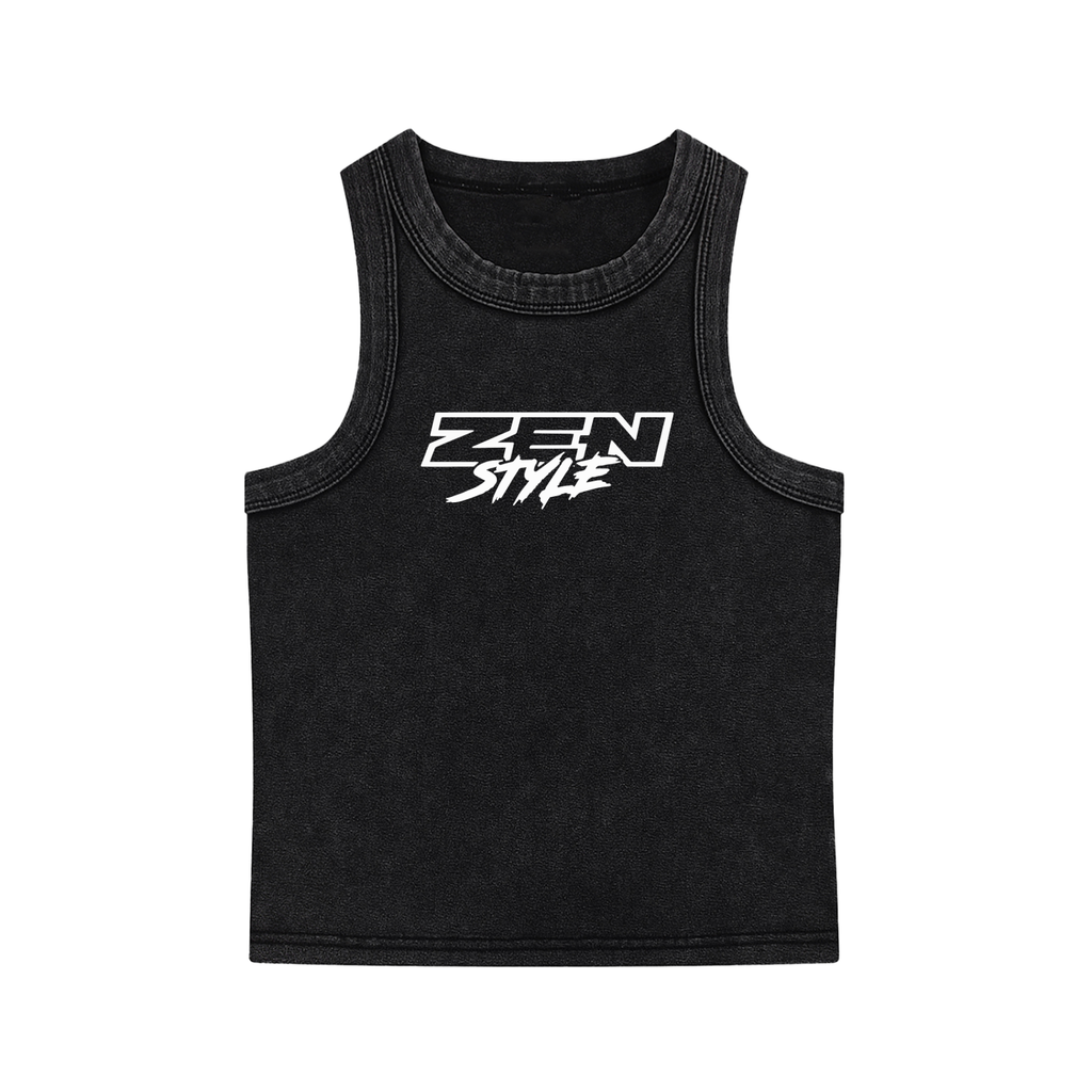 ZenStyle -  Snow Washed Tank Top