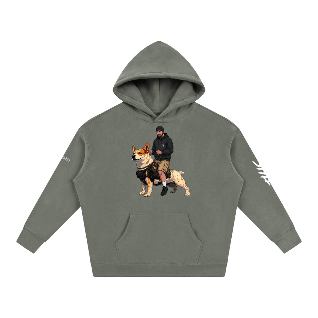 #4everjazzy Zen Style - Oversize Fleeced Hoodie