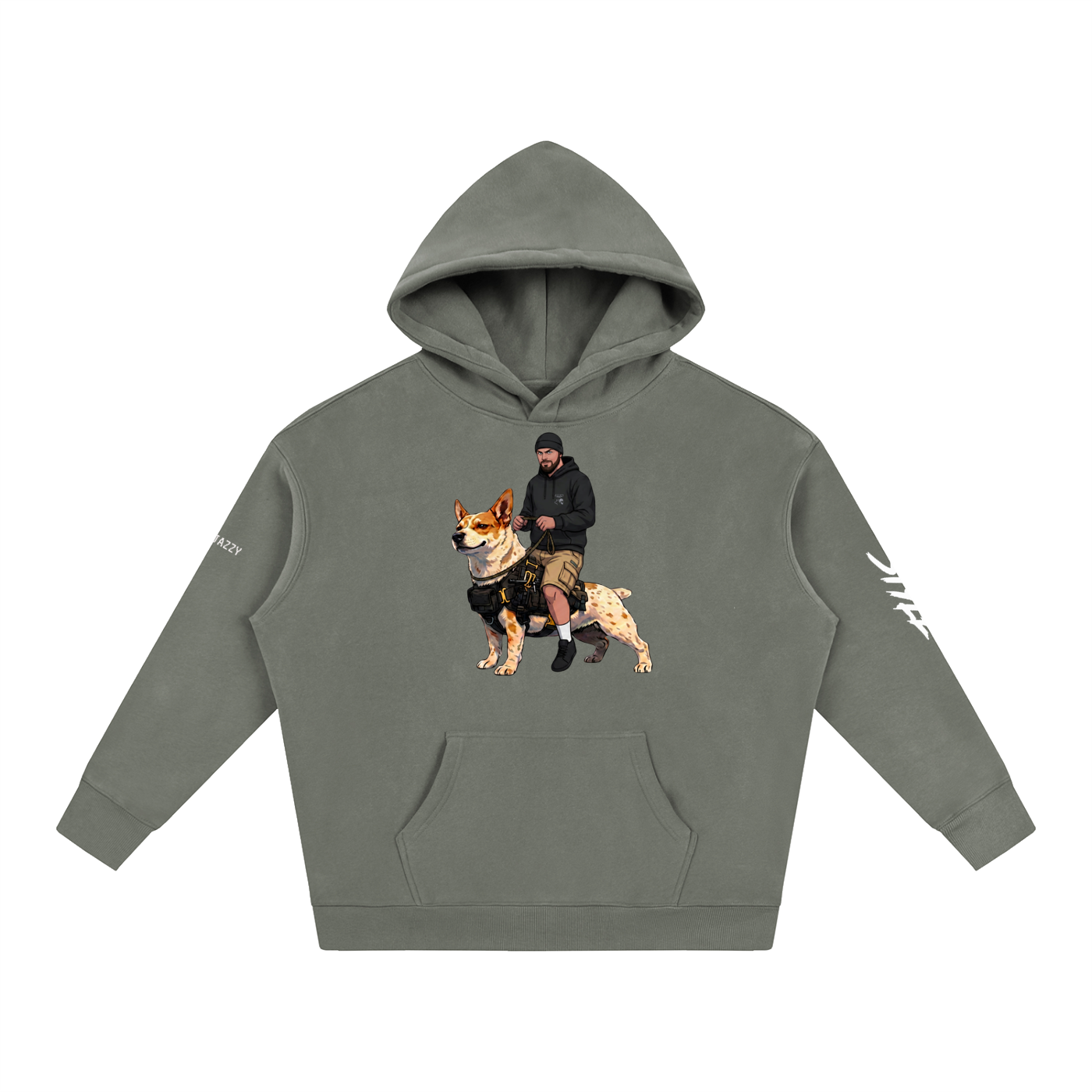 #4everjazzy Zen Style - Oversize Fleeced Hoodie