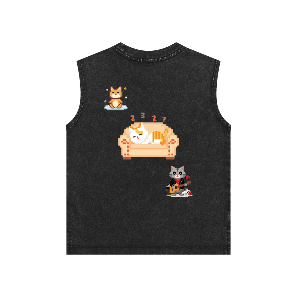 Zen Designed - Snow Washed Kids' Tank Top