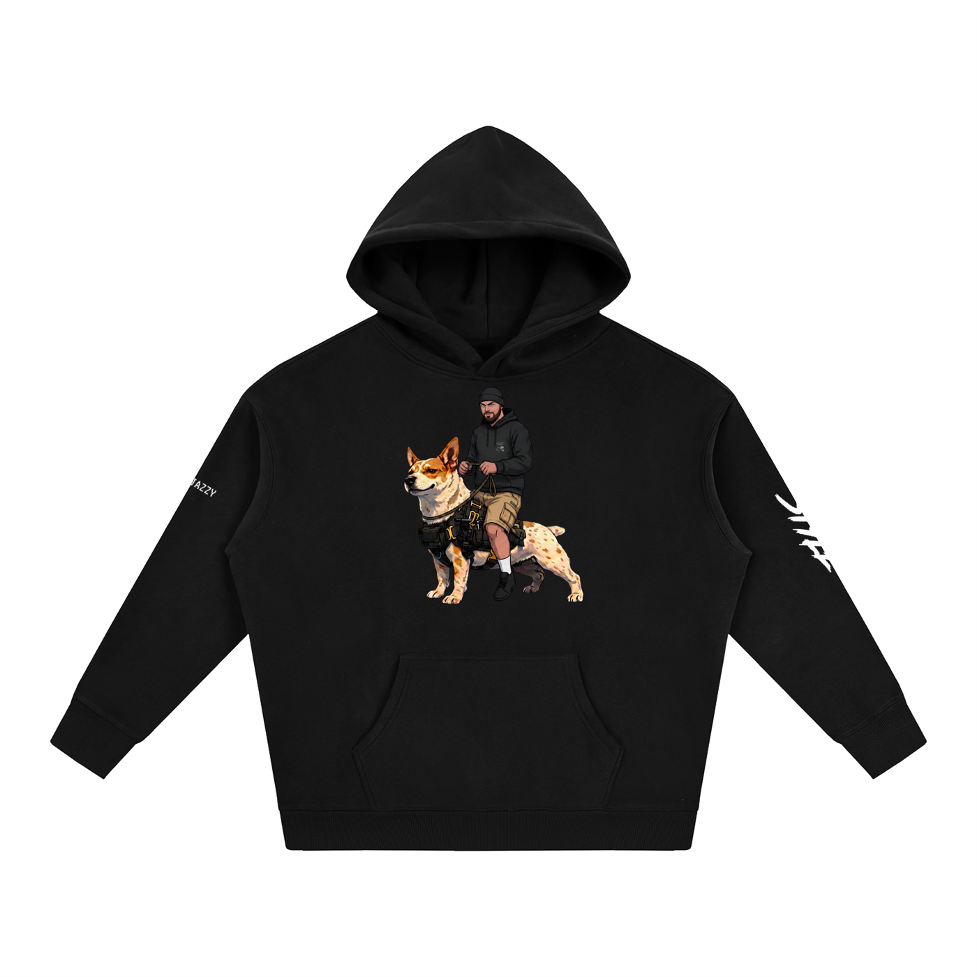 #4everjazzy Zen Style - Oversize Fleeced Hoodie