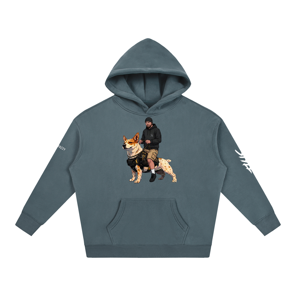 #4everjazzy Zen Style - Oversize Fleeced Hoodie
