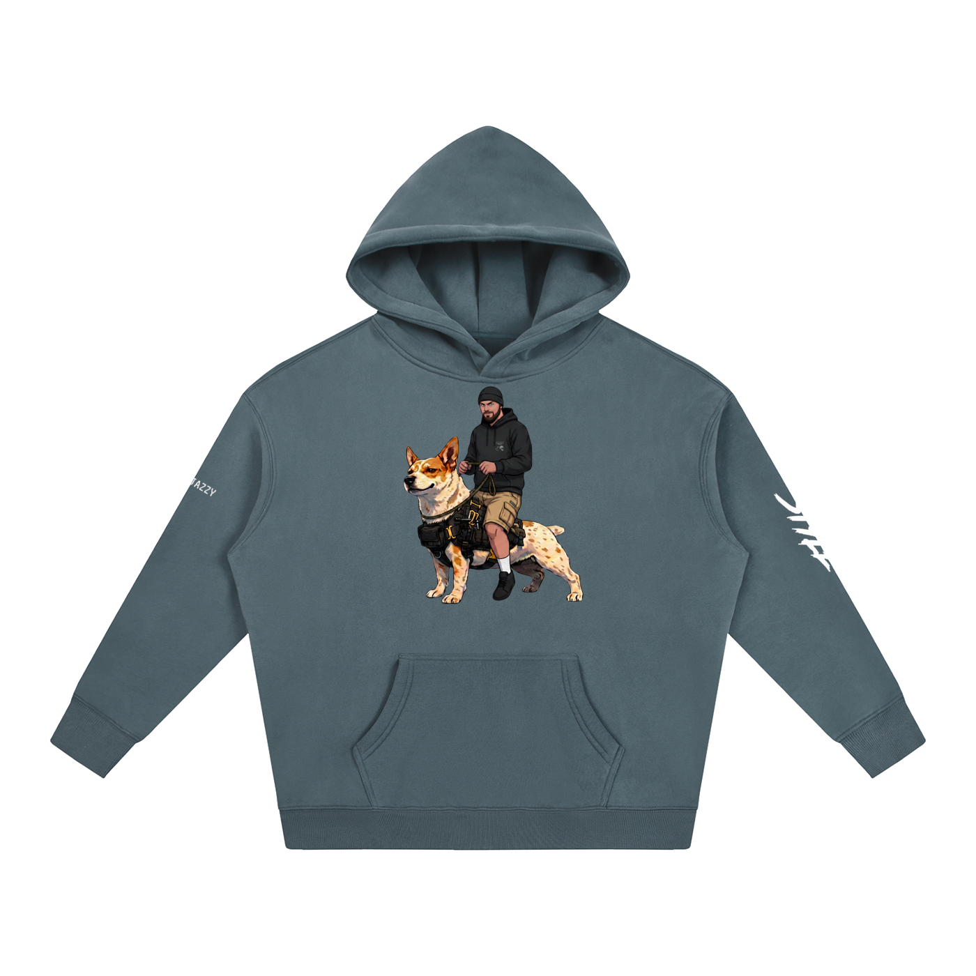 #4everjazzy Zen Style - Oversize Fleeced Hoodie